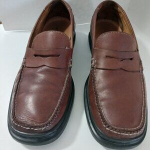 Men’s SZ 10.5M COLE HAAN Leather Brown Shoes, Nike Air Brand Dress Casual